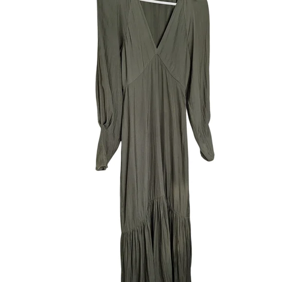 Banana Republic Olive Long Sleeve Dress - Picture 6 of 10